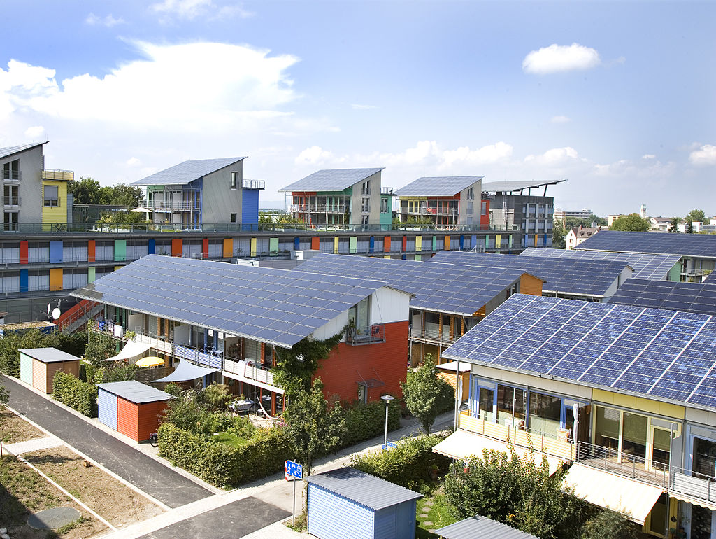Solar settlement in Freiburg