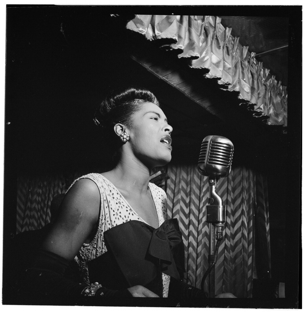 Billie Holliday, William Gottleib/Library of Congress, public domain via Flickr.